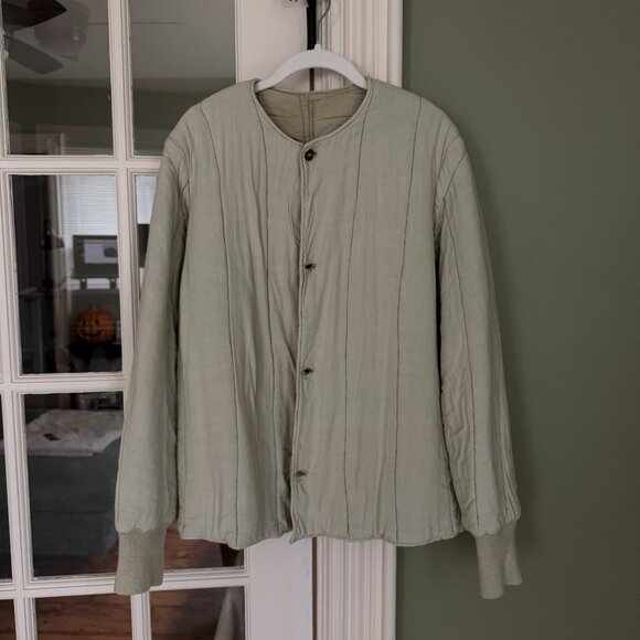 Rawson Vintage Green Cotton Quilt Liner Jacket (S/M) - Picture 2 of 8